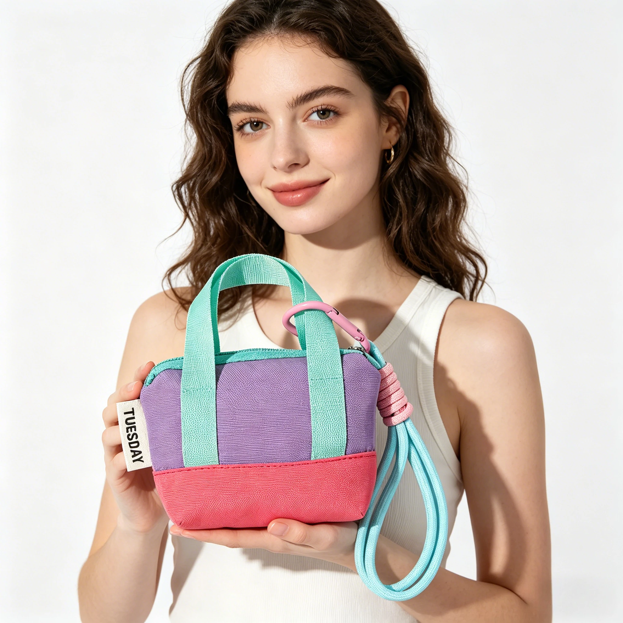 Dopamine Handbag Earphone Organizer Pouch Cord Organizer Travrel Bag, Electronic Organizer Travel Case, Cable Organizer Pouch.