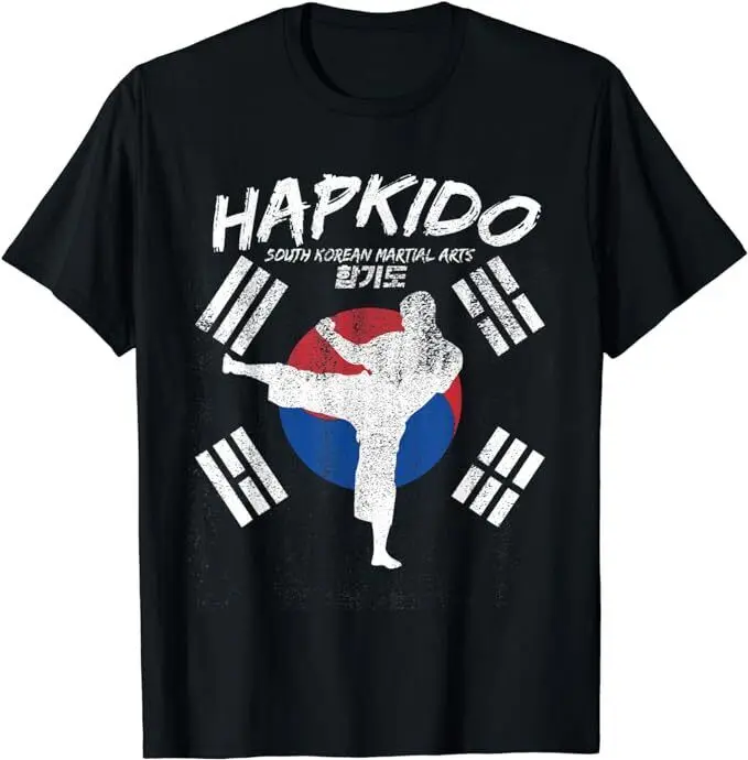 NEW LIMITED Hapkido South Korea Martial Arts Practitioner Funny T-Shirt Fun Printed Clothing Y2K Summer