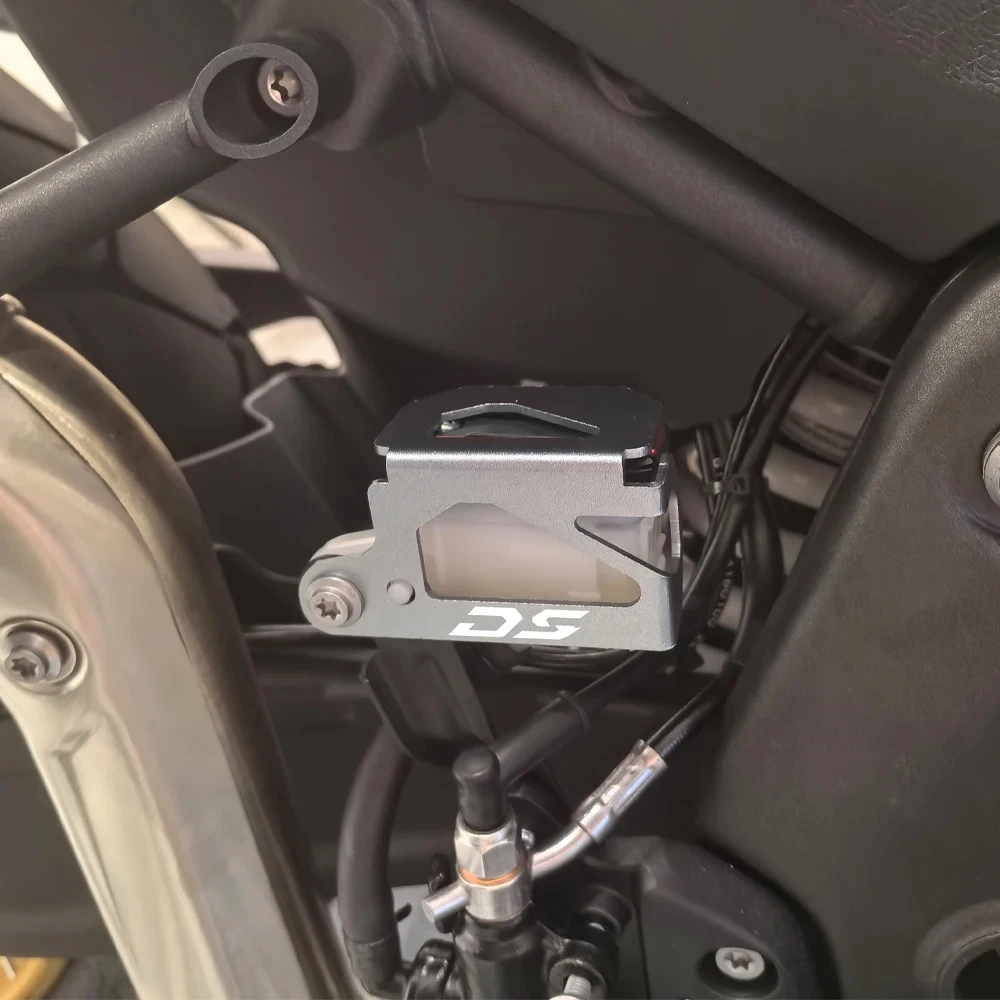 Para voge ds525x ds625x ds800x 525 625 dsx 800dsx rally motocicleta reservatório de fluido freio traseiro capa guarda protetor acessórios