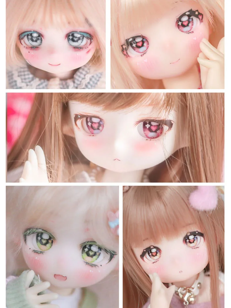 BJD eyes doll pressure eyes 10mm-24mm doll acrylic eyes for 1/8 1/6 1/4 1/3 BJD SD doll accessories doll eyes