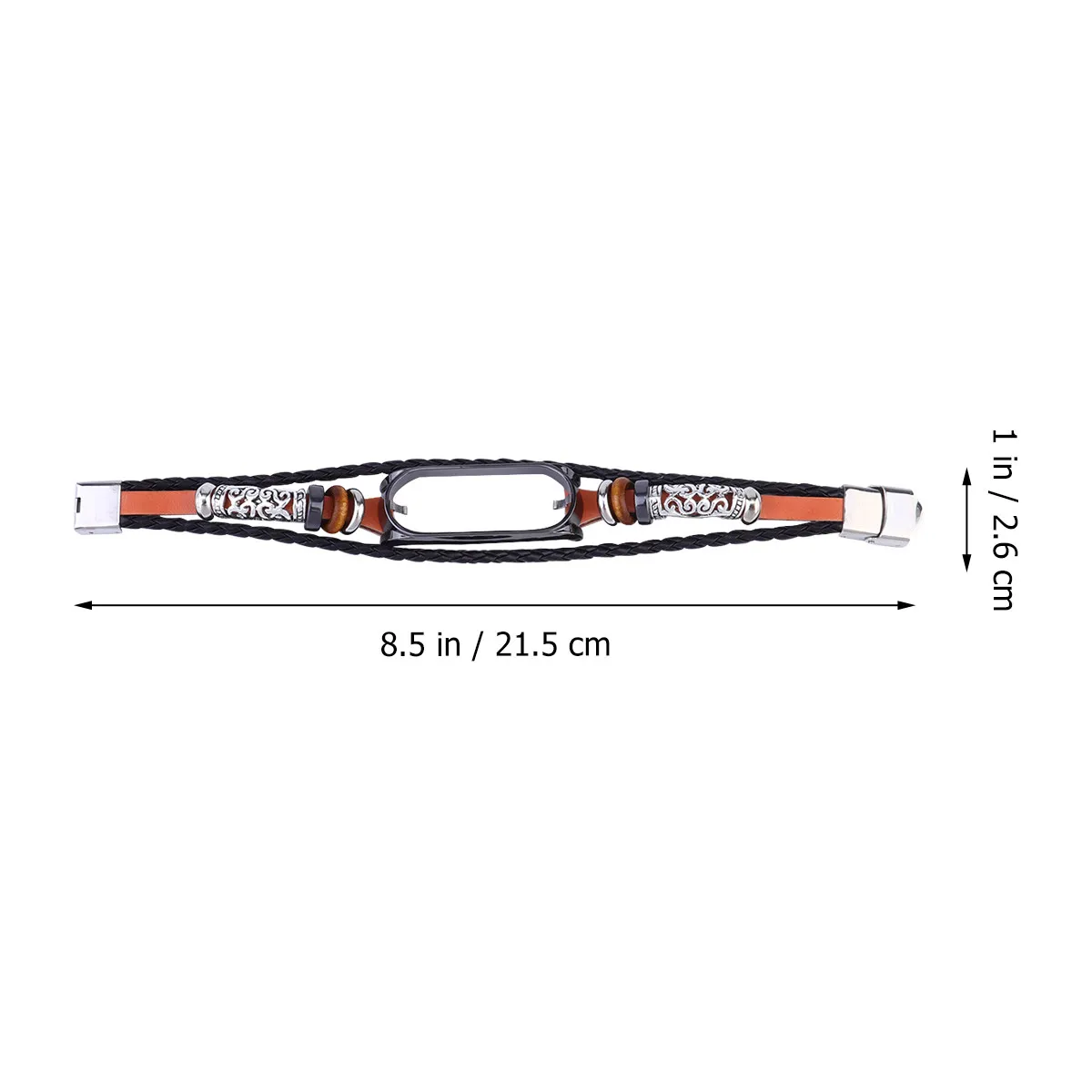 Replacement Wristband Retro Bracelet Compatible Wristband 4 Comfortable Wear Resistant Stylish for Meetings