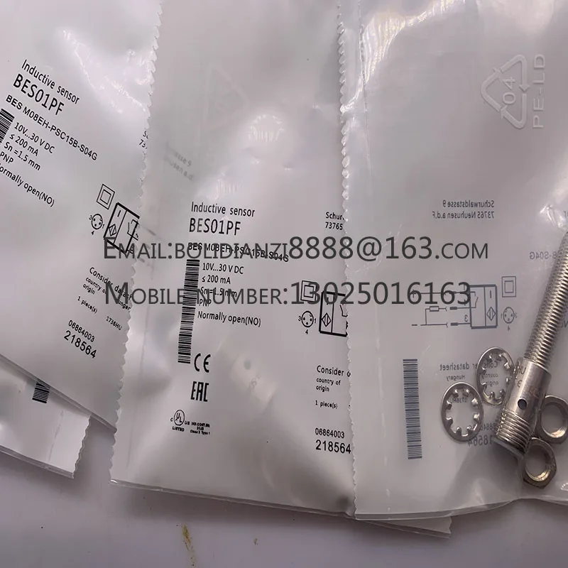 

The brand-new original sensor BES01PC BES M08EH-NSC15B-S04G BES M08EH1-PSC60F-S49G warranty for one year in stock