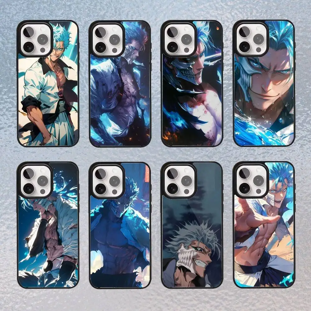 

B-Bleachs Grimmjow Jaegerjaques Phone Case For iPhone17,16,15,14,13,12,11 Plus,Pro Max Magnetic Magsafe Wireless Charging