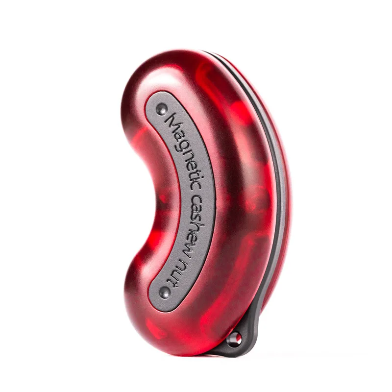 EDC PC Push Slider Mechanical Intensive Adult Decompression Toys GAO STUDIO Magnetic Cashew Nut Push Slider Fidget Toys