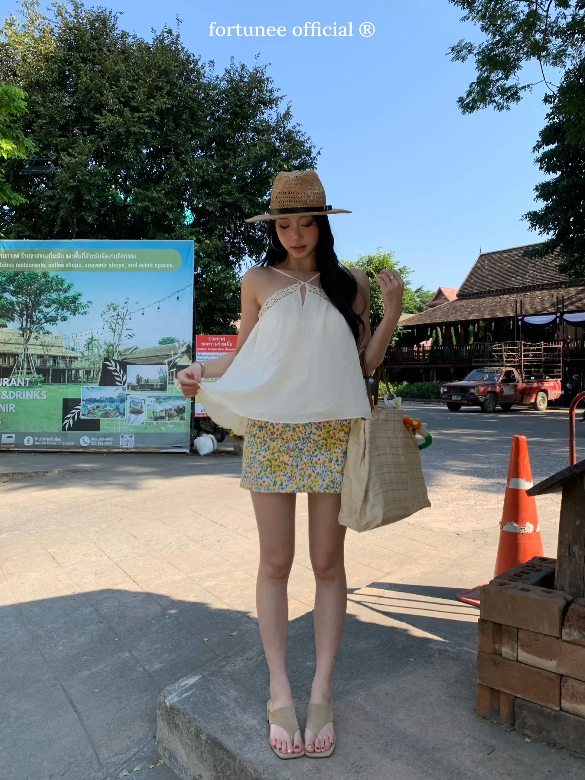 

Новая женская короткая юбка Fortunee с цветочным принтом, облегающая, для отпуска, из смесового хлопка