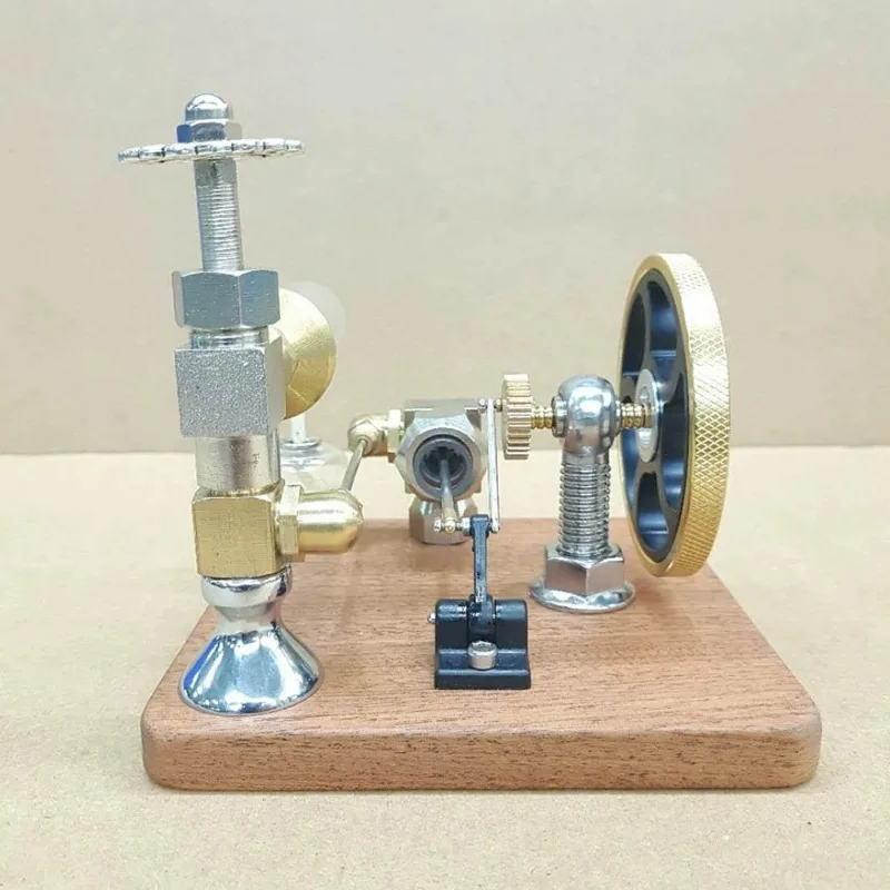 Modelo de motor de potencia física de pistón libre SH-19, modelo de motor de combustión externa de velocidad ajustable, juguete