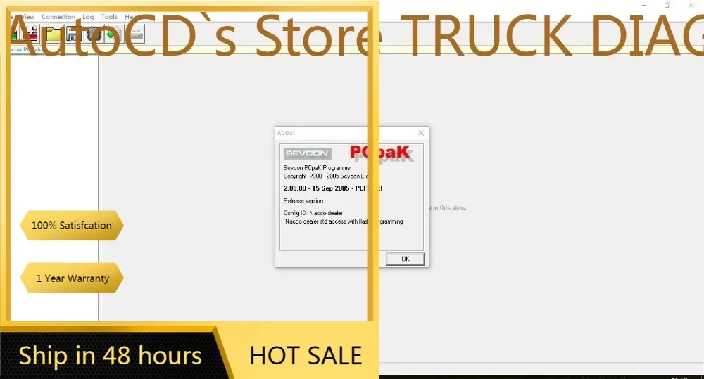 

AutoCD Hyster Sevcon PCpaK 2.0