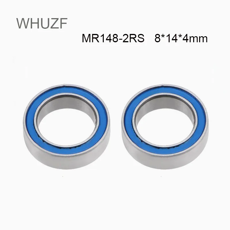 

MR148-2RS Miniature Bearing 20/50/100PCS ABEC-5 8X14X4 mm Miniature MR148 - 2RS RU Ball Bearings Blue Sealed For Axial WHUZF