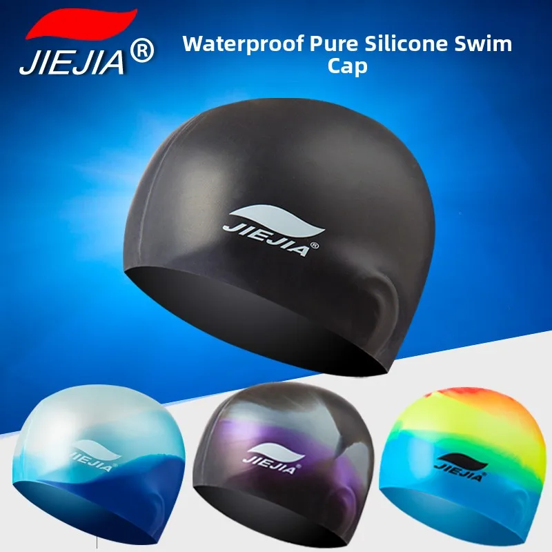 touca-de-natacao-universal-de-silicone-para-homens-mulheres-e-criancas-acessorio-de-natacao-colorido-e-elastico-jiejia-anti
