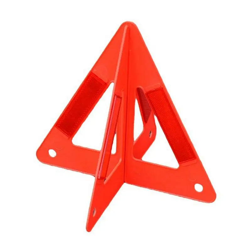 FULL-Faulty Parking Sign Tripod Road Emergency Standby Car Emergency Warning Triangle Emergency Triangular Warning Light