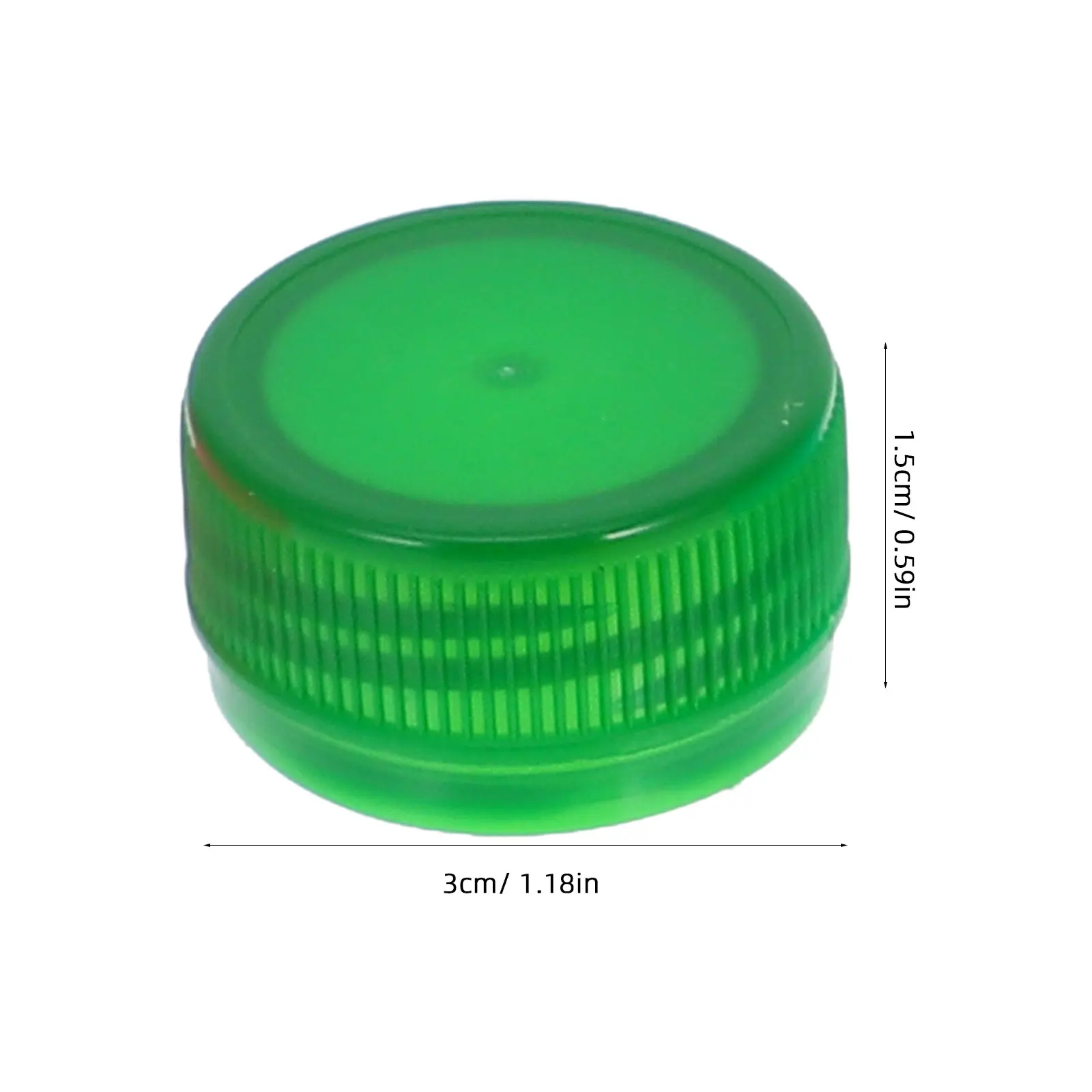 100Pcs 플라스틱 병 뚜껑 어린이를위한 다채로운 DIY 공예 뚜껑 수제 예술 프로젝트 훌륭한 솜씨 경량 장식