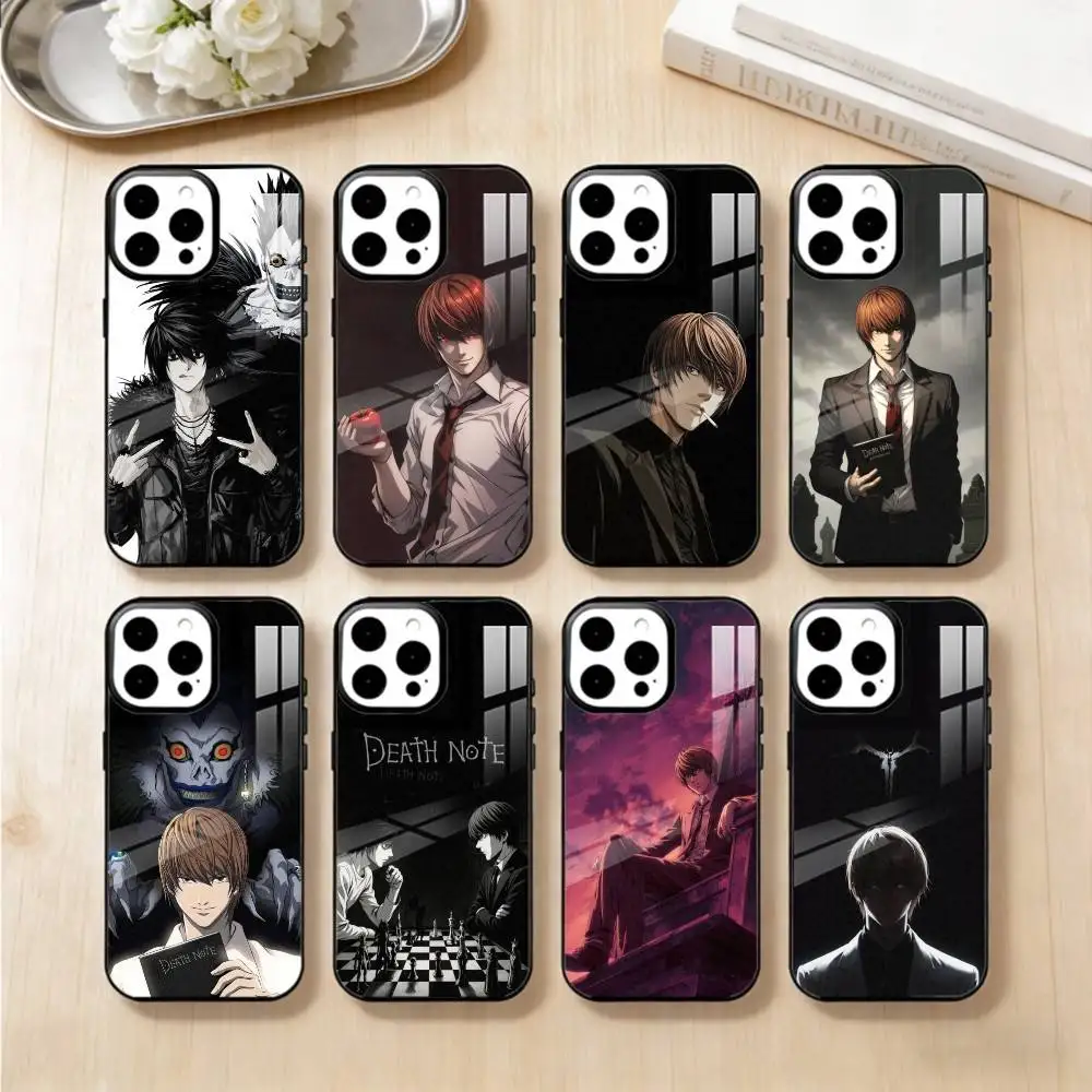 

Hot Anime Death Note Phone Case For iPhone 14,16,15,13,17,12,Plus,Pro,Max Magnetic For Magsafe Frosted Cover