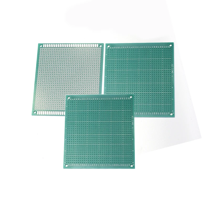 2PCS  Single-Sided PCB Board 9x10cm 2.54mm Pitch Versatile Circuit Board for Electronics Projects Universal