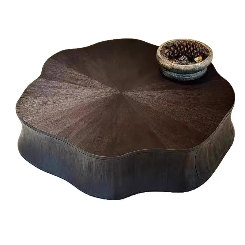 

Cloud coffee table 2025 new living room home medieval high-end designer Italian minimalist petal coffee table