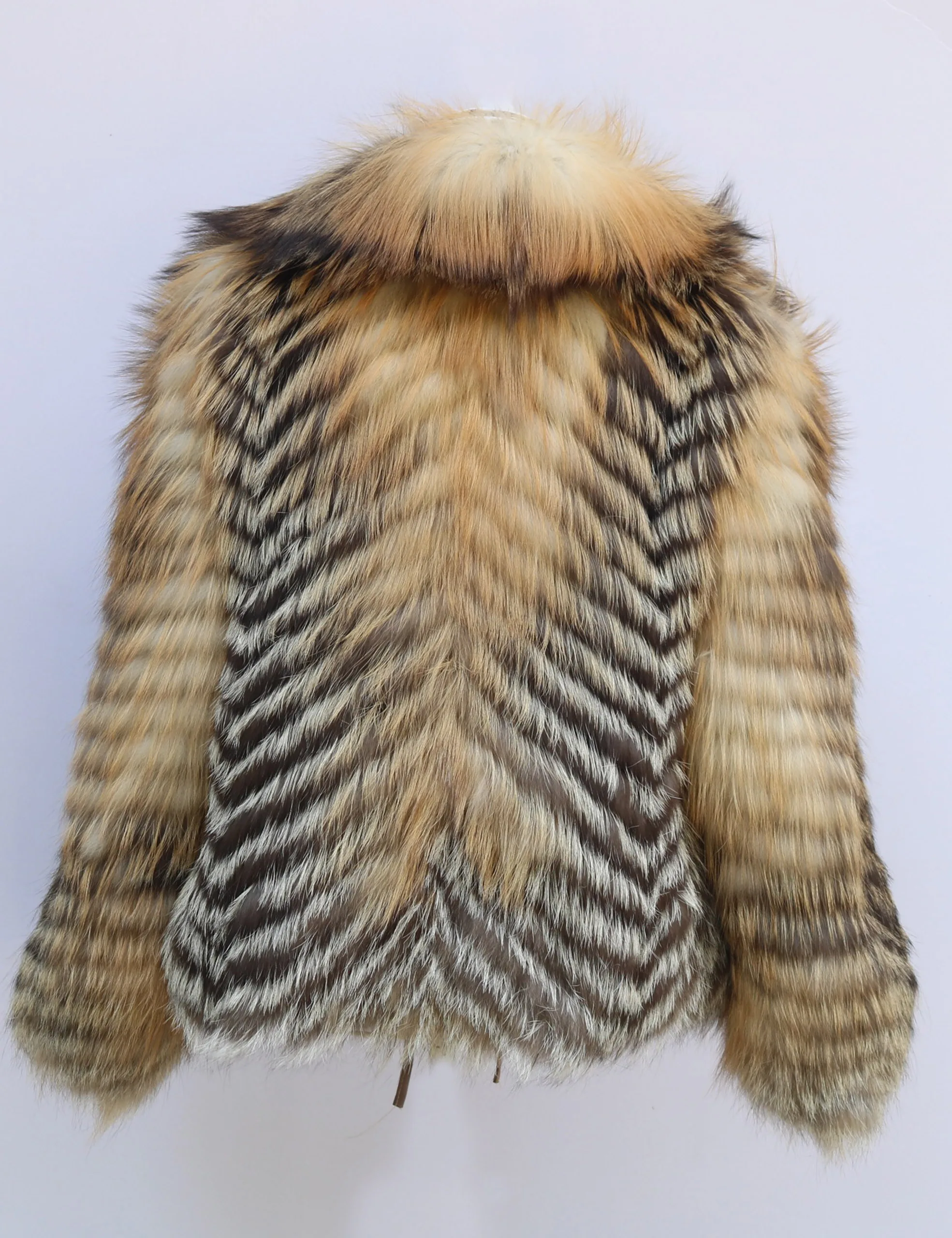 Furshehe-casaco de pele real para mulheres, jaqueta grossa, casacos quentes, 100% natural, moda feminina, novo estilo, inverno