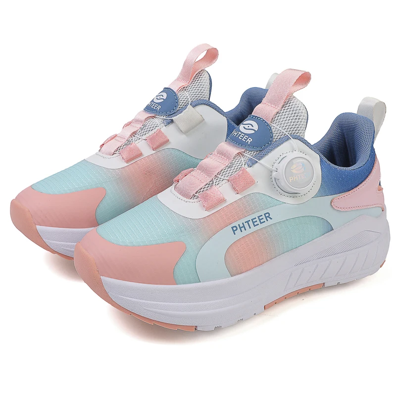 أحذية رياضية عصرية ذات 4 عجلات للطلاب والأطفال أحذية رياضية متعددة الوظائف