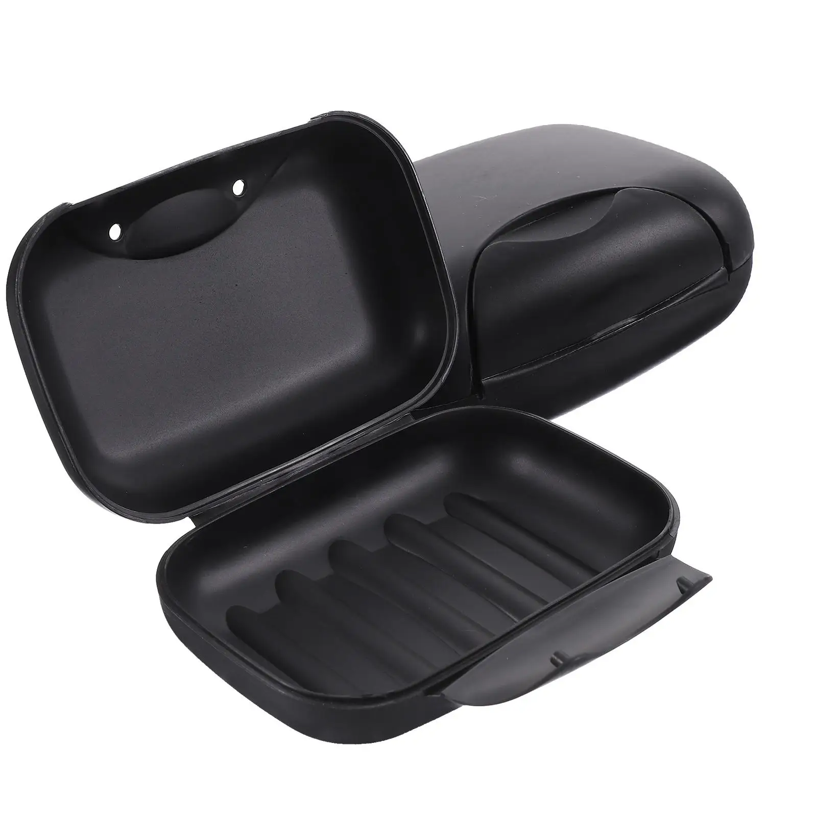 

2Pcs Waterproof Soap Box Portable Travel Holder Sealing Dish High Quality Material NonSlip Design For Gym Use