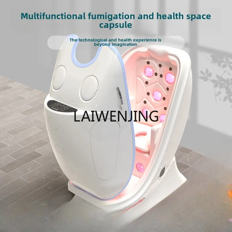 MJY fumigator space capsule sweating cabin seated dry steaming detoxification far red light physiotherapy