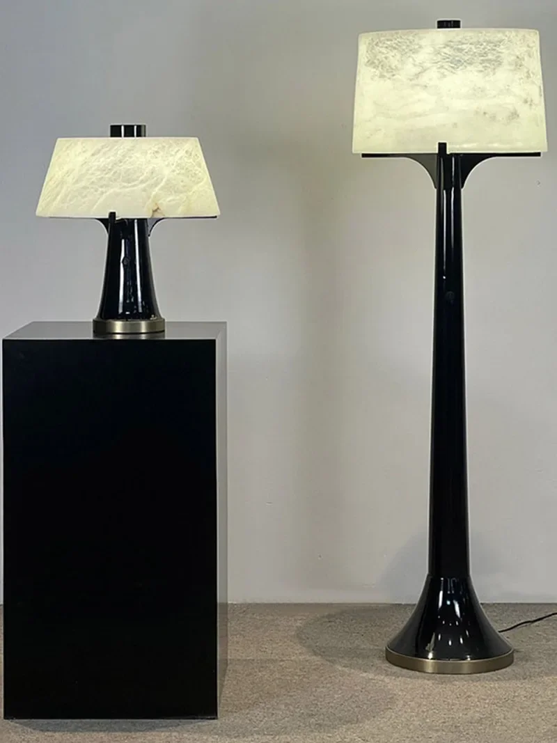 

Natural marble floor lamp, living room, bedroom, study, tea room