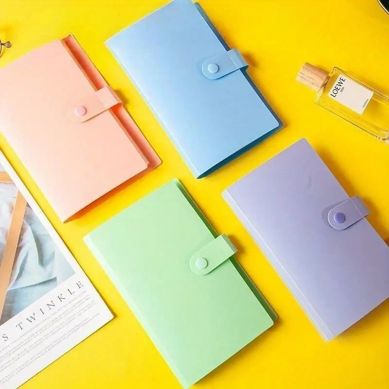 100Pcs Portable Commemorative Banknote Collection Book Storage Box Paper Money Protective Sleeves Banknote Collecting Accessory