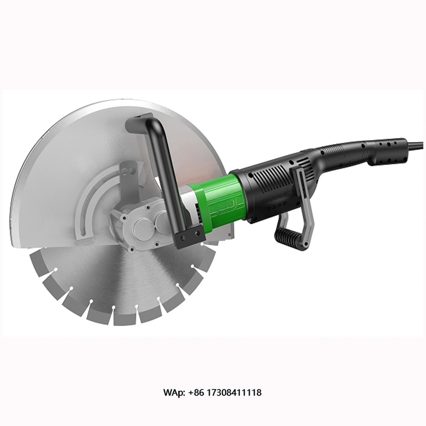 BL370C  Industrial Electric Concrete Cutting Machine 220V Brushless Wall Slotting Grooving Machine