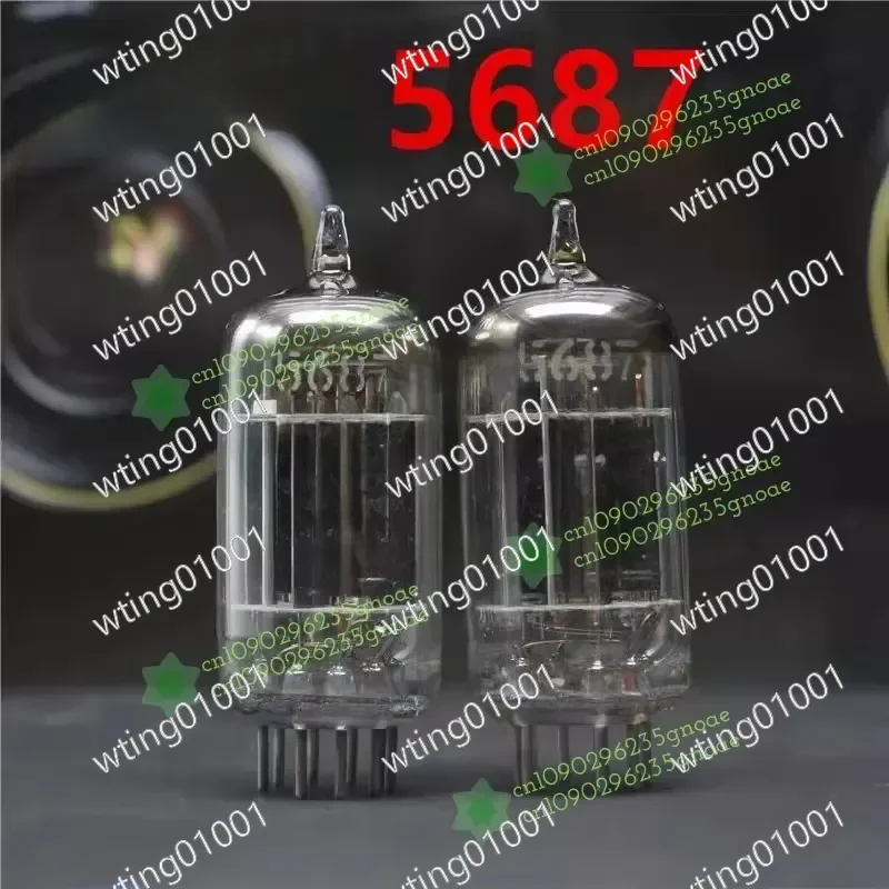 5687 Vacuum Tube Direct Replacement for E182CC 5687WA Matched Pair Premium Quality USA Seller