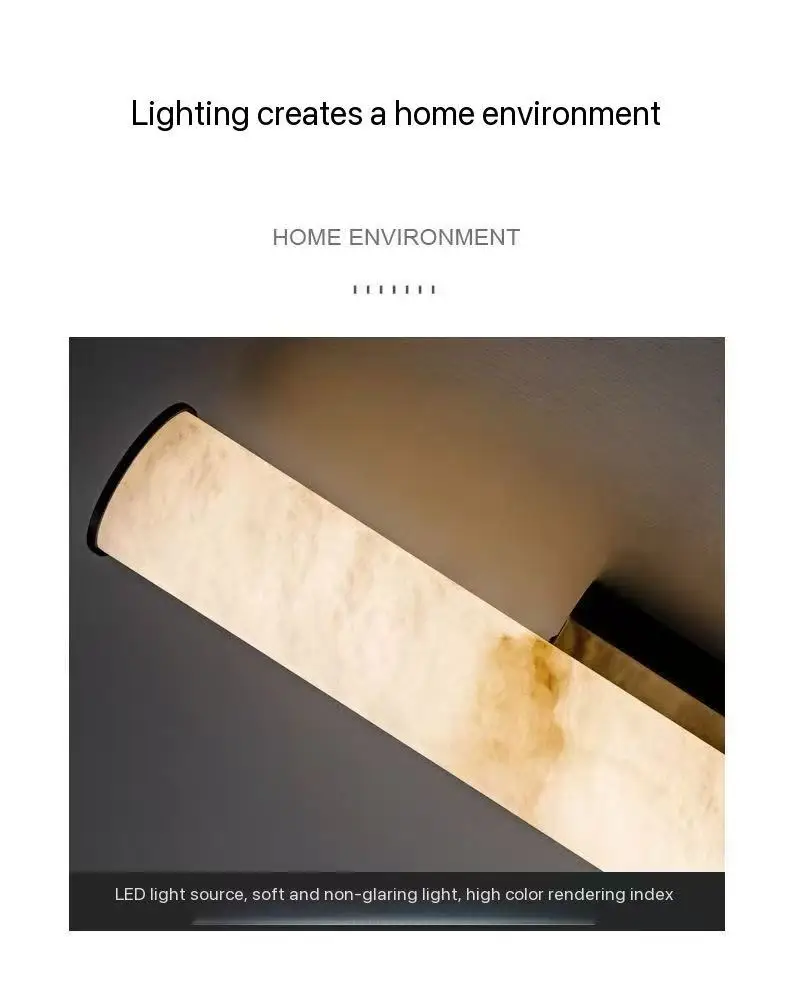 Modern Copper and Black Wall Lamp Faux Marble Wall Light for Entryway Bedroom Dining Room Hallway Home Decor Lighting