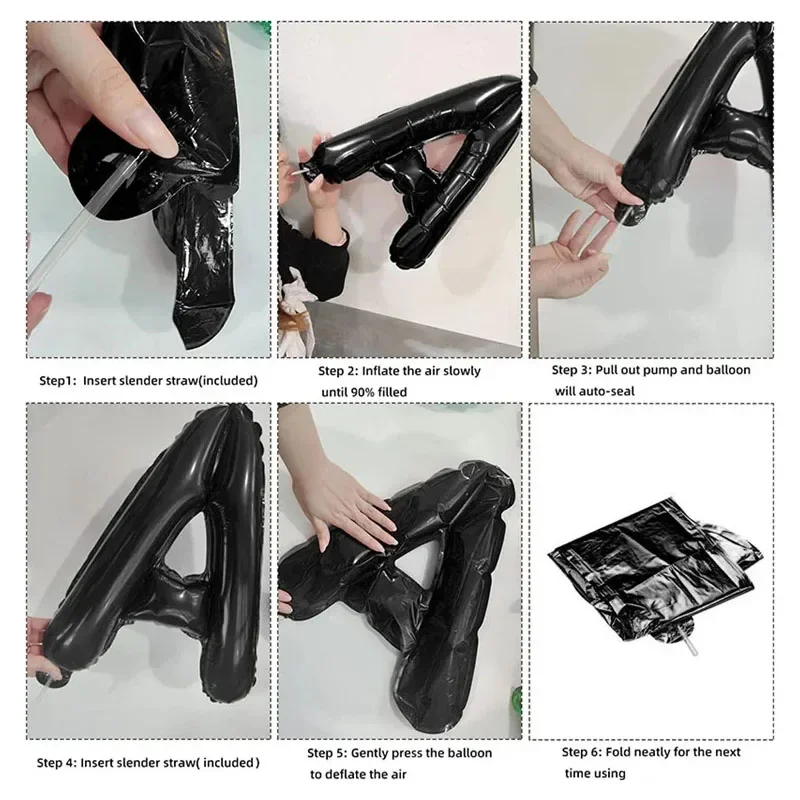 بالون أسود لعيد الميلاد السعيد الرقمي يستخدم لمستلزمات الحفلات للبالغين والأطفال10 11 14 15 16 18 25 30 35 40 50 60 70 سنة #6