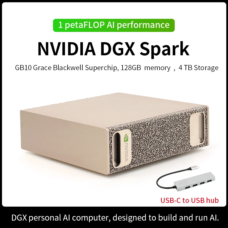 NVIDIA DGX SparkスーパーコンピュータとBlackwell AI小型サーバー
