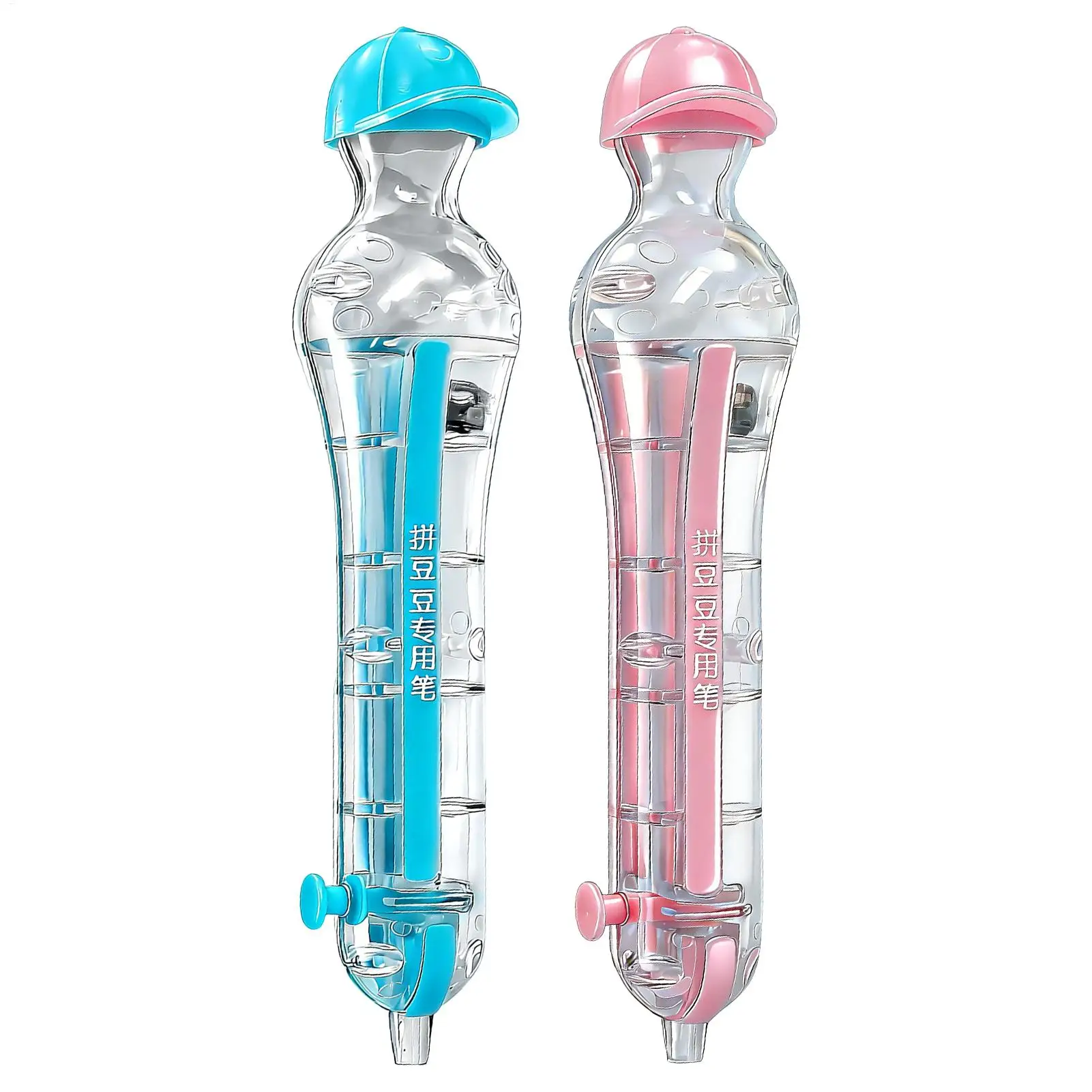 Large Capacity Fuse Bead Pen Dispenser 2.6mm Automatic Beading Tool for Kids DIY Jewelry Making Home School Craft Supplies