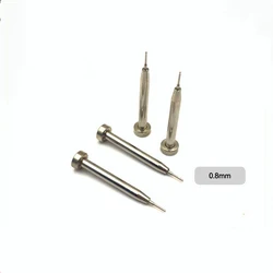 10Pcs/Lot Stainless Steel Watchband Link Pin Remover Tool 0.8mm  Puncher Pin Parts For Watchband Adjust Removel Tools