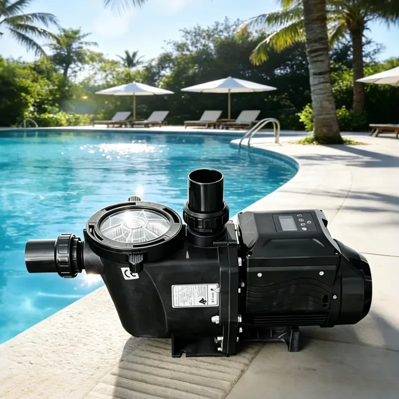 Multi Frequency Control Variable Speed Circulation Water Pump 3HP Swimming Pool Pump with Timer Function