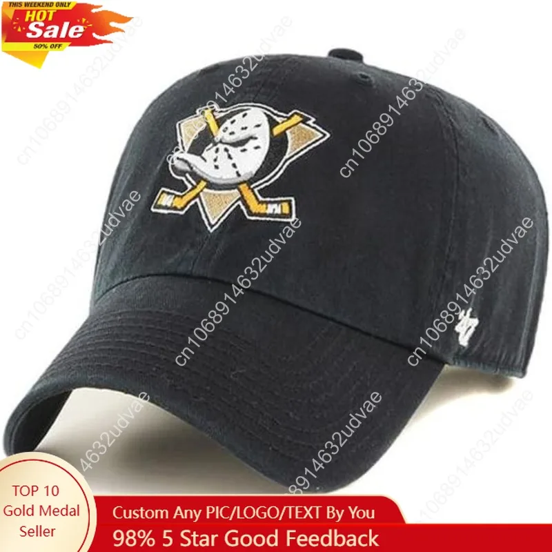 

'47 Brand Relaxed Fit Cap - CLEAN UP Anaheim Ducks black