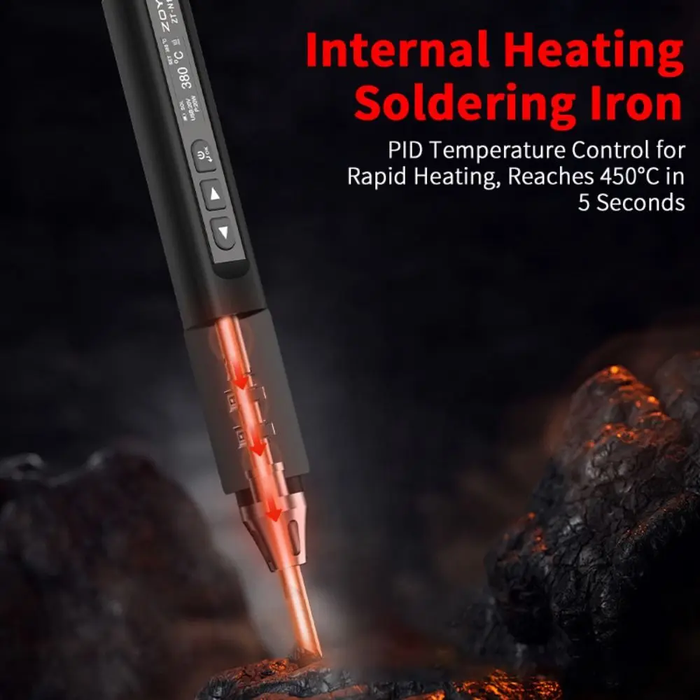

Professional 96W Power Welding Tool Constant Temperature Smart Control Welding Pen 450℃ Welding Machine Electronic Repair