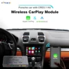 JoyeAuto 무선 애플 카플레이, 안드로이드 자동 미러 박스, 포르쉐 2010-2016 CDR3.1 911 마칸 파나메라 카이엔 보스터용 1