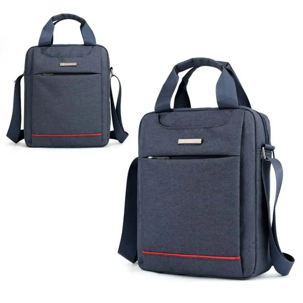 Simple Oxford Business Handbag Multi-function Large Capacity Men Crossbody Bag Shockproof Briefcase Casual Shoulder Bag Outdoor