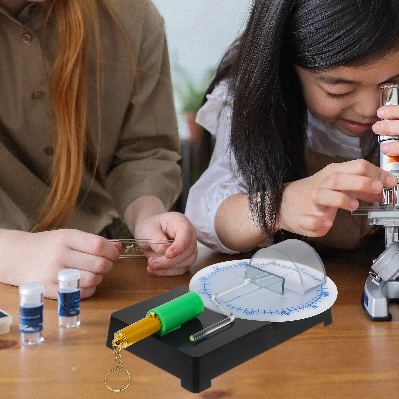 

Light Refraction Reflection Set Optical Experiment Apparatus Teaching Toy Physics Class Prop Easy Use Practical Home
