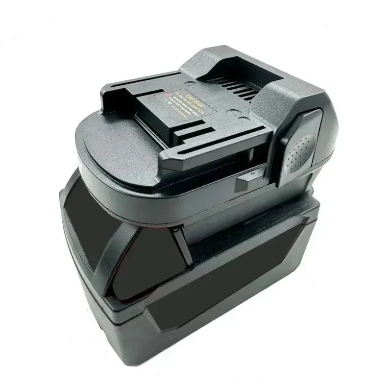 Battery Adapte DM18HK Convert Adapter for Milwaukee/Dewalt 18-20V Lithium-Ion Battery for Hitachi/Hikoki 18V Lithium-Ion Battery