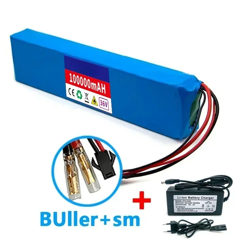 10S3P 36V 100Ah بطارية ليثيوم حزمة ل Xiaomi Mijia M365 36V بطارية حزمة سكوتر كهربائي BMS #5