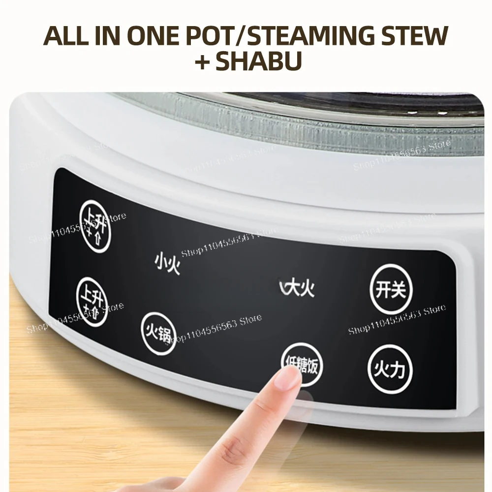 3L 밥솥 설탕 제어 멀티 쿠커 가정용 지능형 건강 냄비