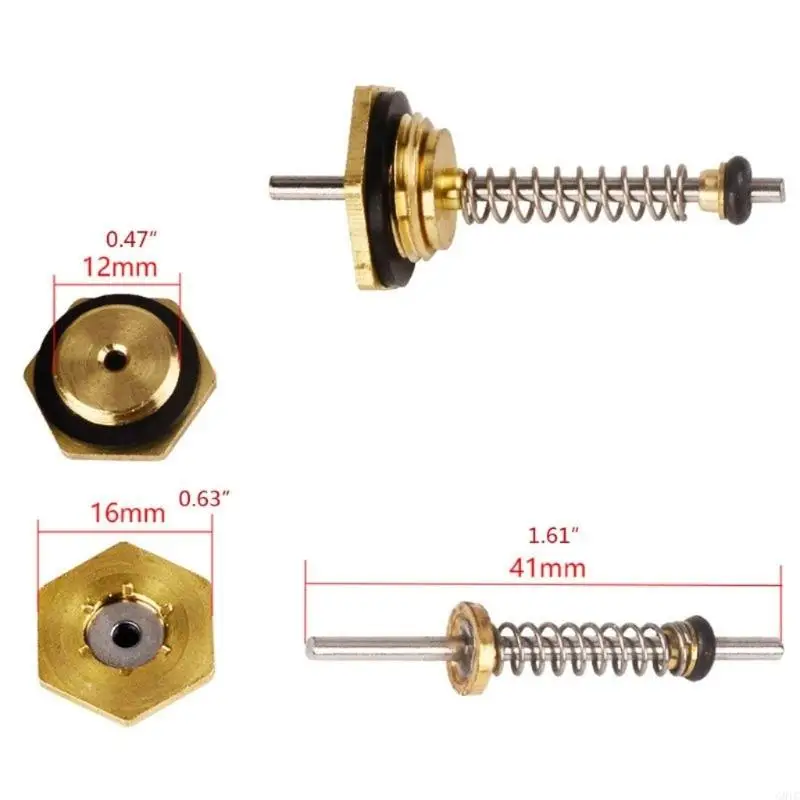 G8TC 10 PCS/SET OD 12 мм 10 -мм наперту газовой котлы для клапана для сжигания водонагревателя сжиженного нефтяного газода для