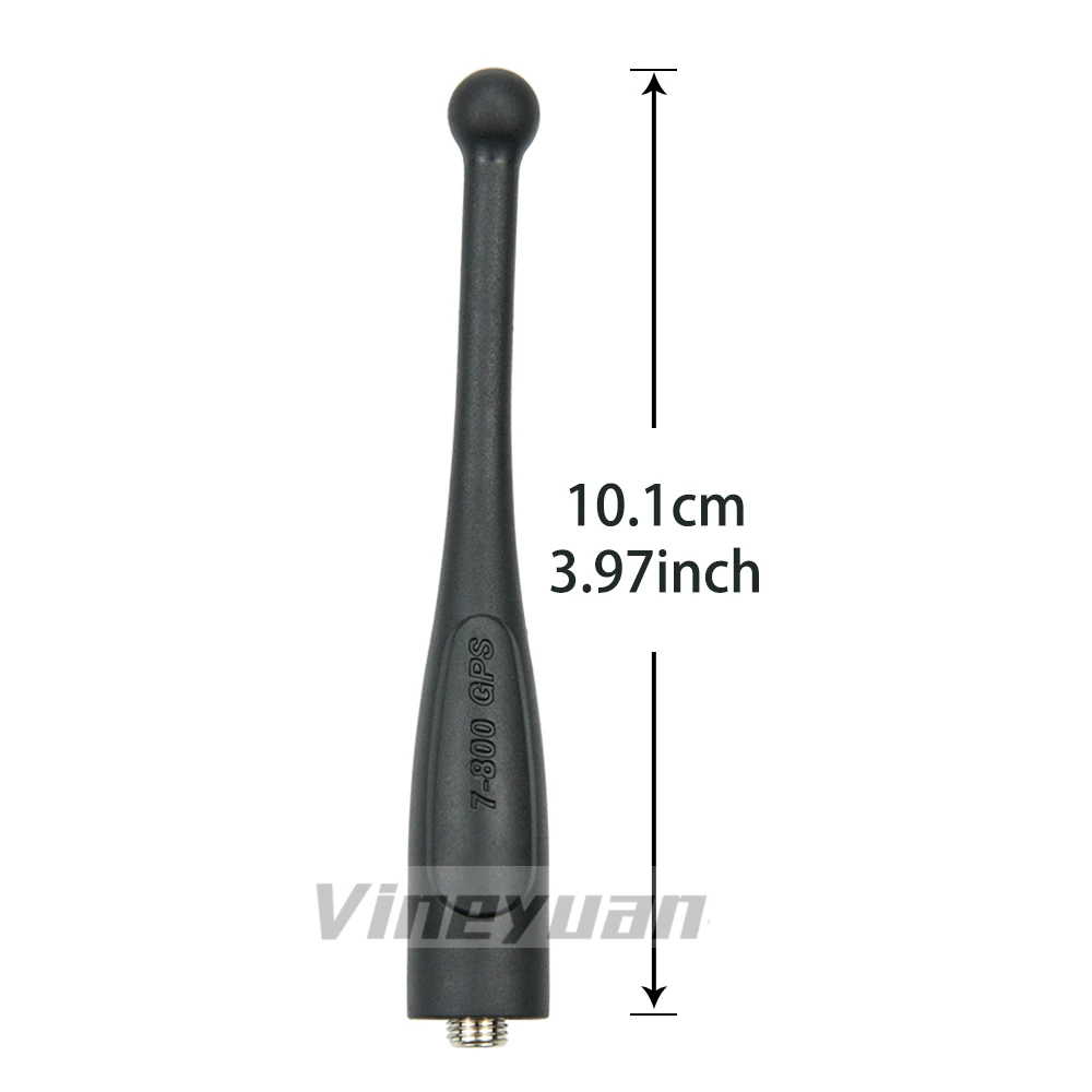 5 pces 764-870 mhz com antena stubby de gps nar6595a para motorola apx 1000 apx 4000 apx 6000 apx 6000xe apx apx 7000 8000xe