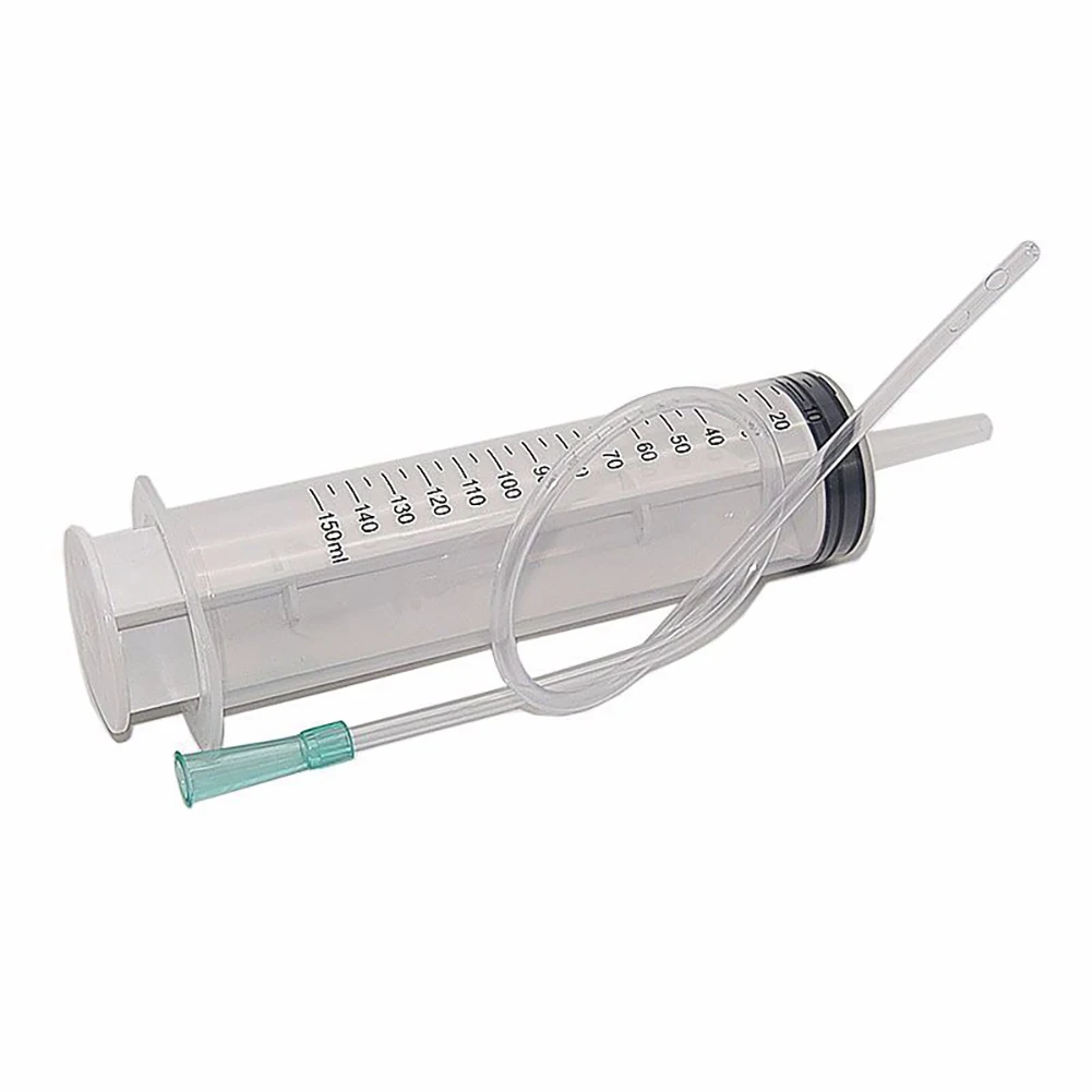 150-500ml Plastic Reusable Syringe For Measuring Nutrient Sterile Hydroponics Kithchen Tool for Oil Fluid Water