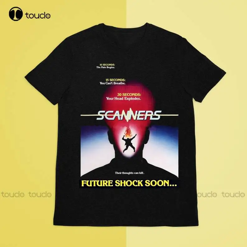 Scanners T-Shirt, Scanner Shirt, Retro Horror Movie, Horror Night, Horror Movie Night, Classic Movie, Retro Print Custom Gift