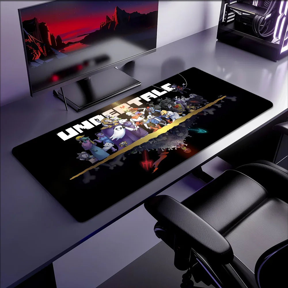 Esports Games U-Undertale Leather Mouse Pad Non-slip Thickened Large Writing Lockedge Office Student Gaming Cushion Mouse Pad