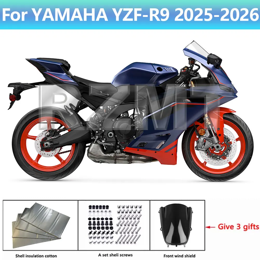 Fairing Motorcycle Set For YAMAHA YZF-R9 2025-2026 YZF R9 Body Kit Decoration Plastic Guard Plate Shell Injection