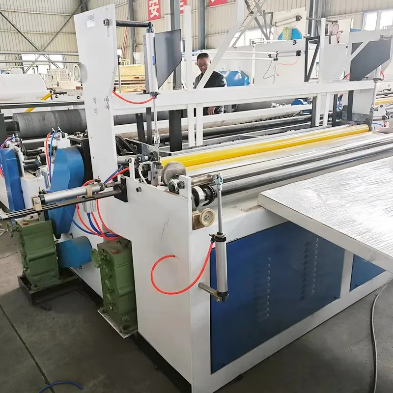 Automatic Toilet Paper Making Machinery Toilet Paper Machine Production Line Customized