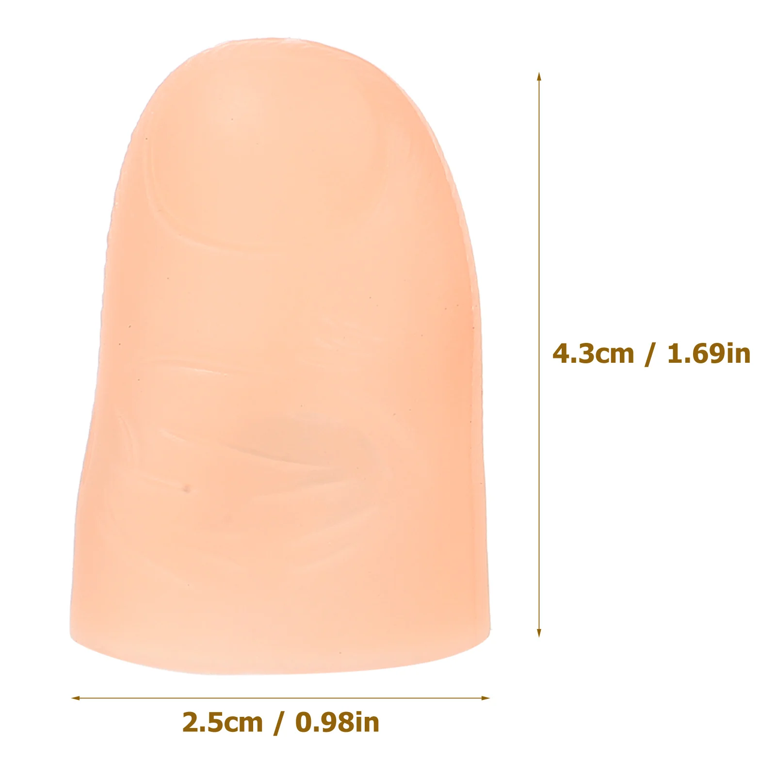 5 piezas de juguete de decoración de dedos, truco de pulgar, favores de fiesta de Pvc para niños, dedos, Halloween