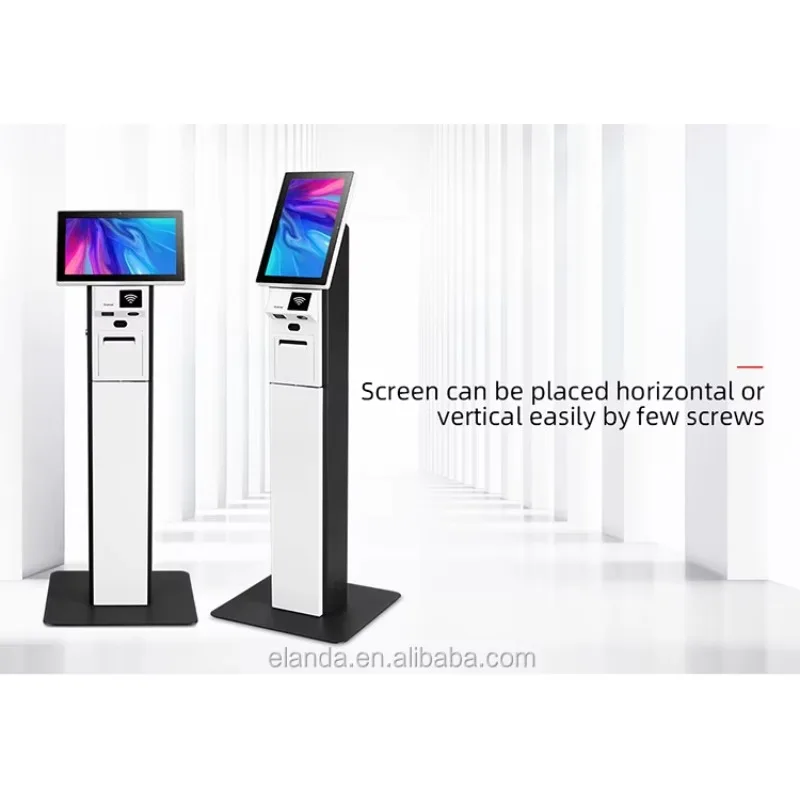 21.5 15.6 Inch Android Windows Cash Register Touch Screen POS Self-service Kiosk For Ordering Payment