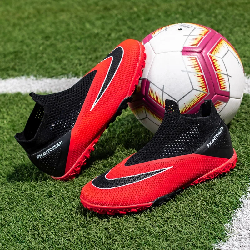 New Men Football Boots High-quality Soccer Shoes Soccer Cleats Professional Turf Training Shoes Ultralight Futsal Match Non-Slip